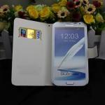 Samsung Galaxy Note 2 Wallet Flip Leather Case